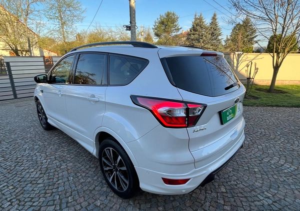 Ford Kuga cena 86900 przebieg: 46000, rok produkcji 2019 z Lubartów małe 596